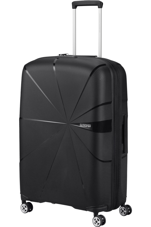 American Tourister Starvibe Spinner Expandable 77cm Černá American Tourister Starvibe Spinner Expandable 77cm Černá