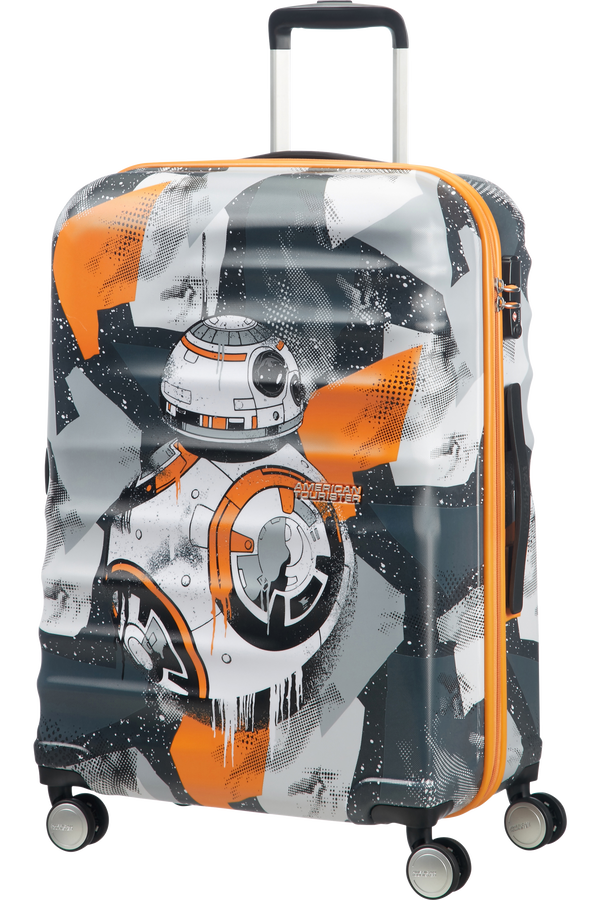 American Tourister Kufr Wavebreaker Disney Spinner, 4 kolečka, 67 cm, střední, Bb8