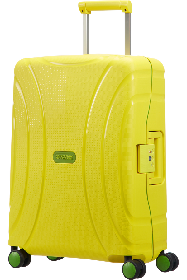 American Tourister Kufr Lock'n'Roll Spinner, 4 kolečka, kabinov&eacute; zavazadlo, 40x55x20 cm, slunečn&iacute; žlut&aacute;