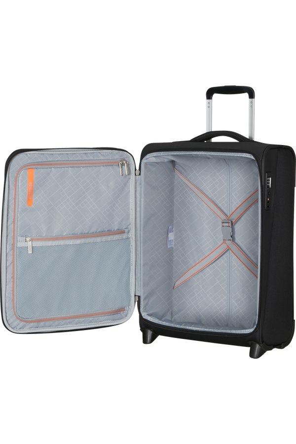 American Tourister Wanderlite Upright S TSA S  Shadow Black