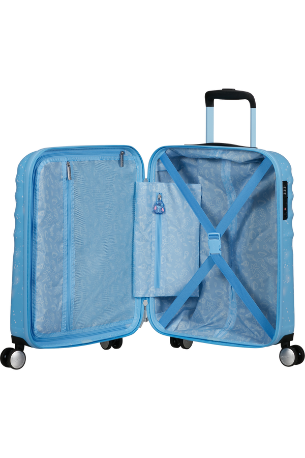 Disney Wavebreaker 55cm Kabinov&eacute; zavazadlo | American Tourister Disney Wavebreaker Spinner TSA Disney Fl 55cm  Stitch Universe