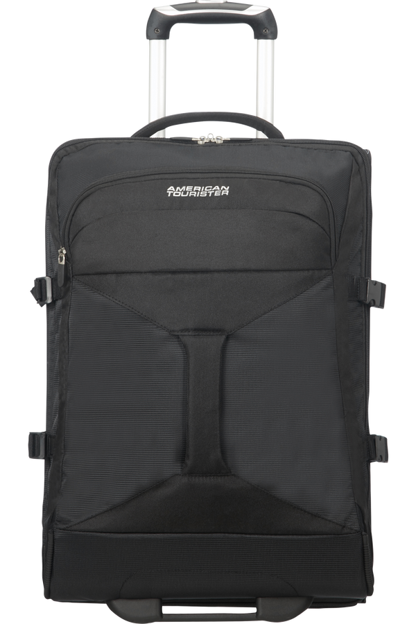 American Tourister Sportovní taška s kolečky Road Quest, 55x40x20 cm, plná černá