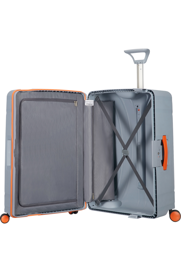 American Tourister Kufr Lock'n'Roll Spinner, 4 kolečka, 75 cm, velk&yacute;, &scaron;ed&aacute; Volt