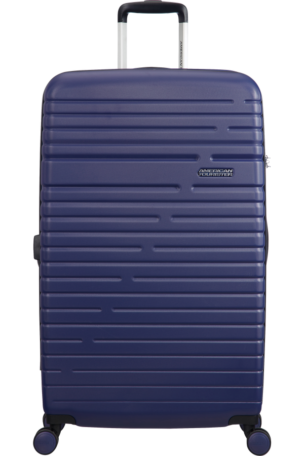 American Tourister Aero Racer Spinner Expandable 79cm  Modr&aacute; Nocturno