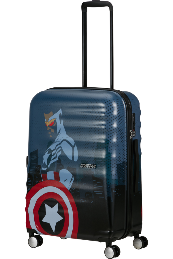 American Tourister Disney Wavebreaker Spinner TSA MARVEL Fl 67cm  Captain America City