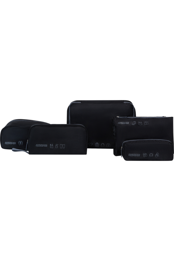 American Tourister American Tourist. Ta Packing Organizers 5Pcs  Čern&aacute;/&scaron;ed&aacute;