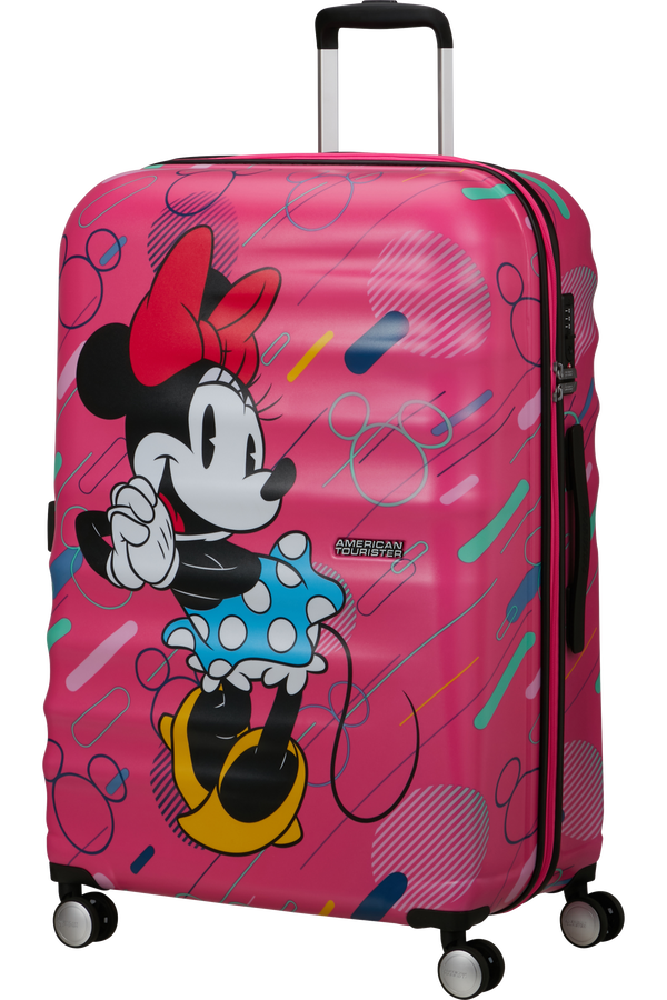 American Tourister Disney Wavebreaker Spinner TSA Disney Fl 77cm  Minnie Future Pop