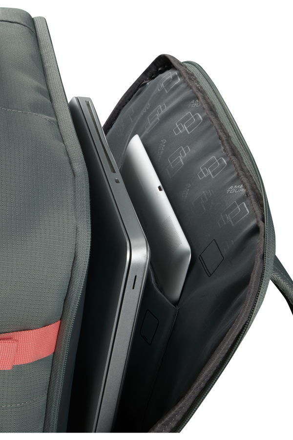 American Tourister Take2cabin Casual Backpack MS  Sage/Coral