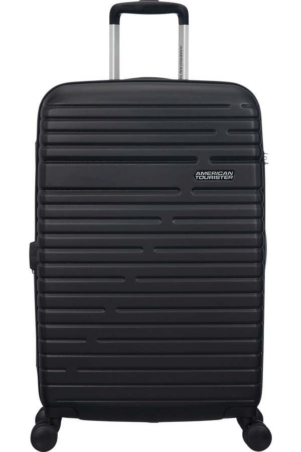American Tourister Aero Racer Spinner M Expandable 68cm  Čern&aacute;