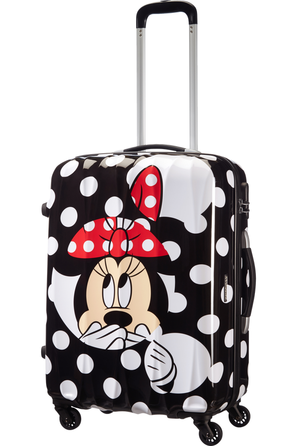 American Tourister Disney 4-wheel Spinner 65cm medium suitcase Minnie Dots