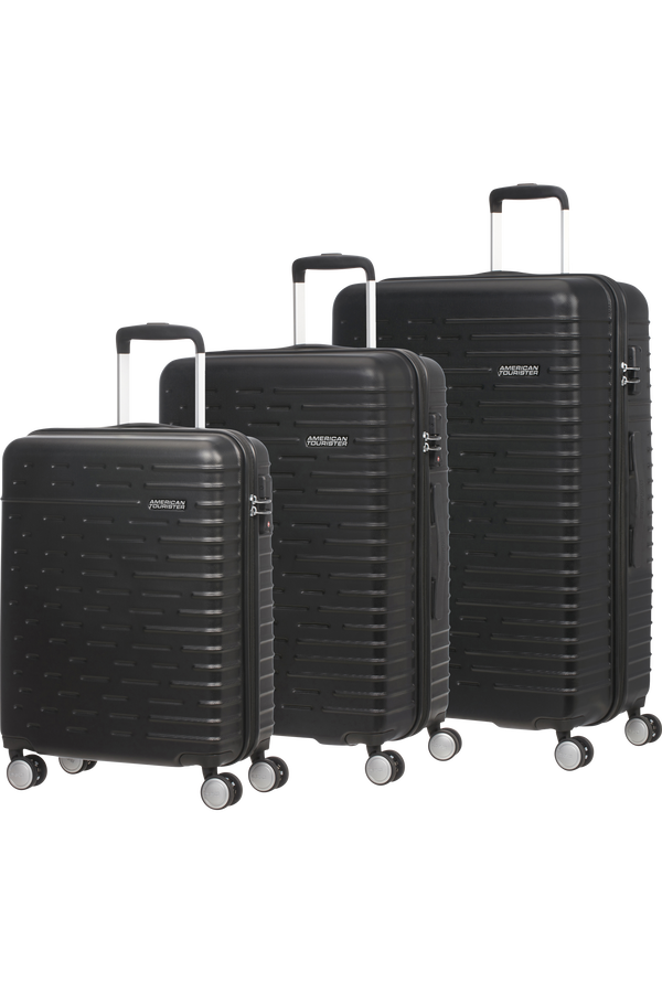 American Tourister Hyperdash 3 PC Set A  Černá