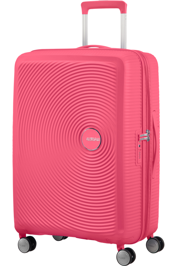 American Tourister Soundbox Spinner Expandable 67cm  Žhavá růžová