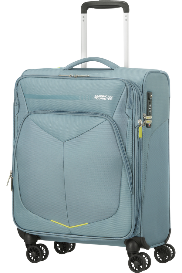 American Tourister Summerfunk Spinner Exp TSA 55cm  Metal Grey