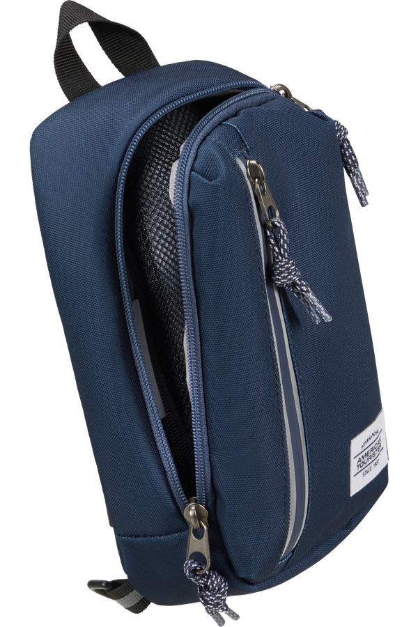 American Tourister Brightup Sling Bag Zip  Námořní modrá