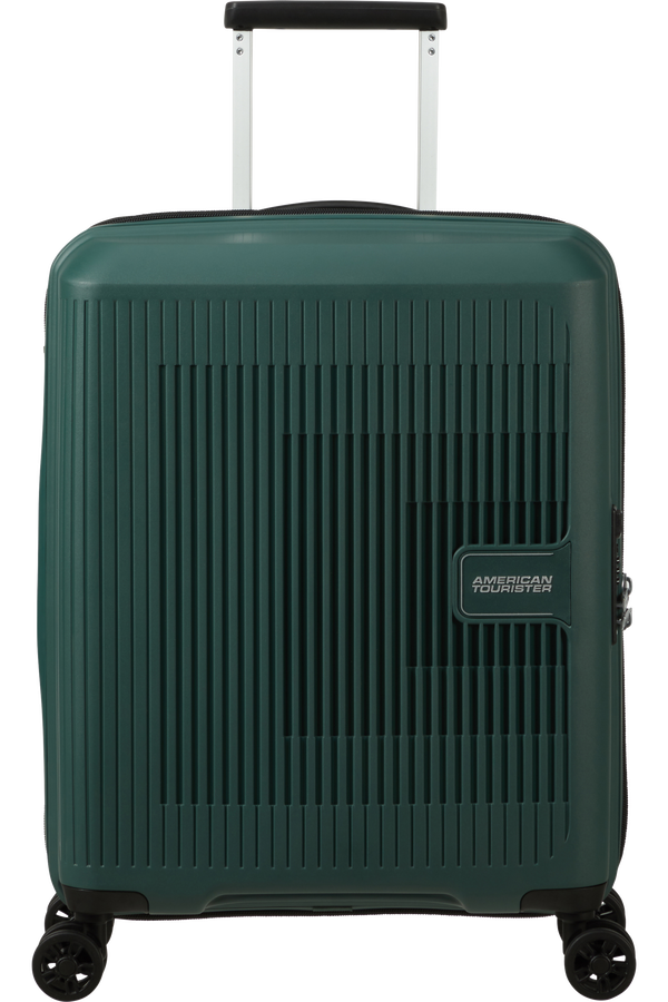 AeroStep 55cm Spinner (4 kolečka) | American Tourister AeroStep Spinner 55/20 EXP TSA 55cm  Dark Forest