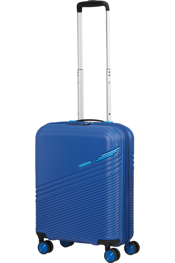 American Tourister Triple Trace Spinner TSA Expandable 55cm  Námořní modrá/modrá