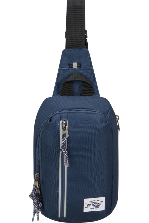 American Tourister Brightup Sling Bag Zip  Námořní modrá