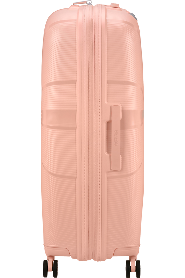American Tourister StarVibe Spinner Expandable TSA 77cm  Metallic Peach