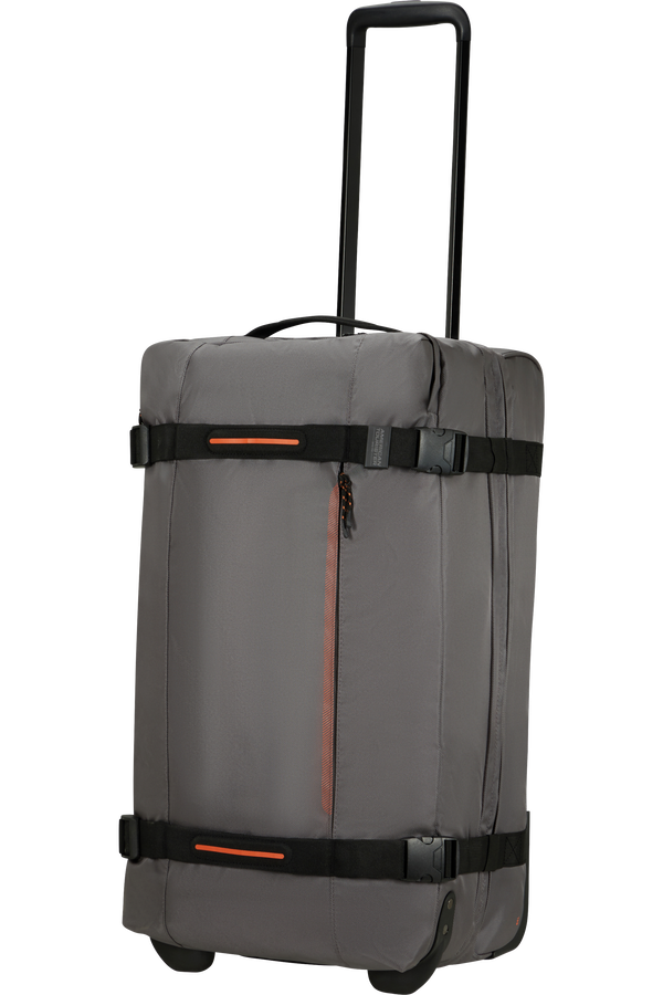 American Tourister Urban Track Duffle with Wheels M  Tmavě šedá American Tourister Urban Track Duffle with Wheels M  Tmavě šedá