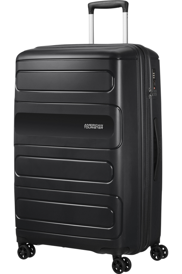 American Tourister Sunside Spinner Expandable 77cm  Černá American Tourister Sunside Spinner Expandable 77cm  Černá