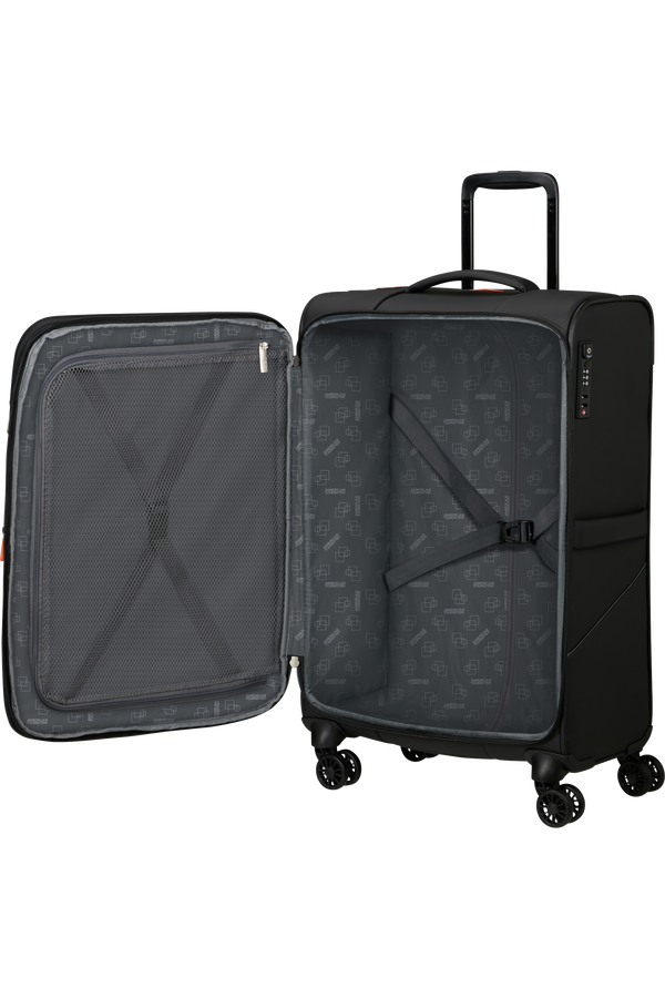 American Tourister SummerRide Spinner M EXP TSA SP 69cm  Černá American Tourister SummerRide Spinner M EXP TSA SP 69cm  Černá