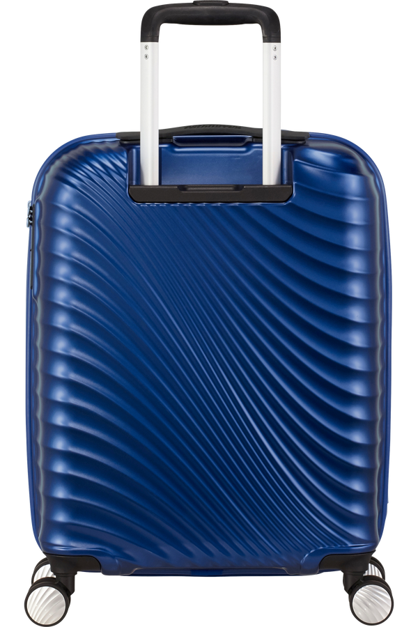 American Tourister Jetglam Spinner 55cm  Metalick&aacute; modr&aacute;
