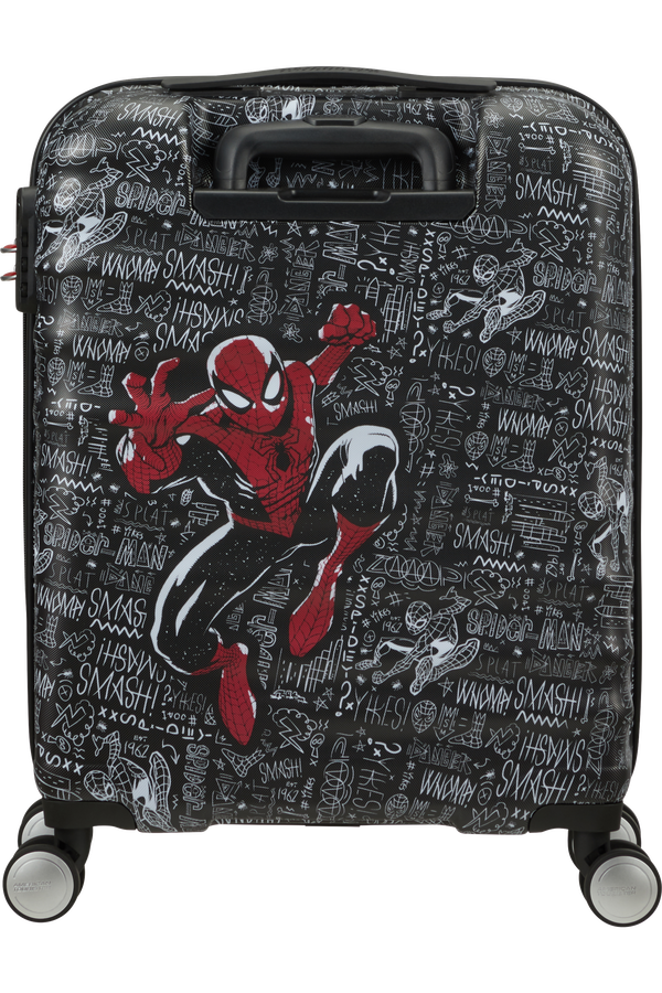 American Tourister Wavebreaker Disney Spinner 55cm  Spiderman Sketch