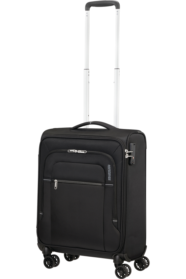 American Tourister Crosstrack Spinner 55cm  Černá/šedá