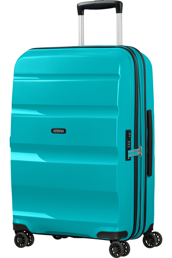 American Tourister Bon Air Dlx Spinner TSA Expandable 66cm  Tmavě tyrkysová