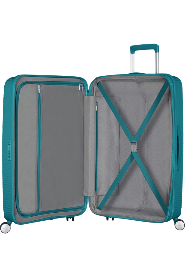 American Tourister Soundbox Spinner Expandable 67cm  Zelen&yacute; nefrit