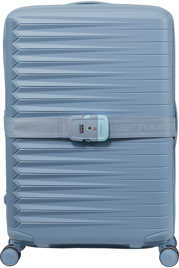 American Tourister American Tourist. Ta Luggage Belt TSA  Stone Blue/Blue