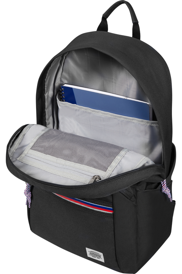 American Tourister Upbeat Lapt Backpack Zip 15.6' M  Čern&aacute;