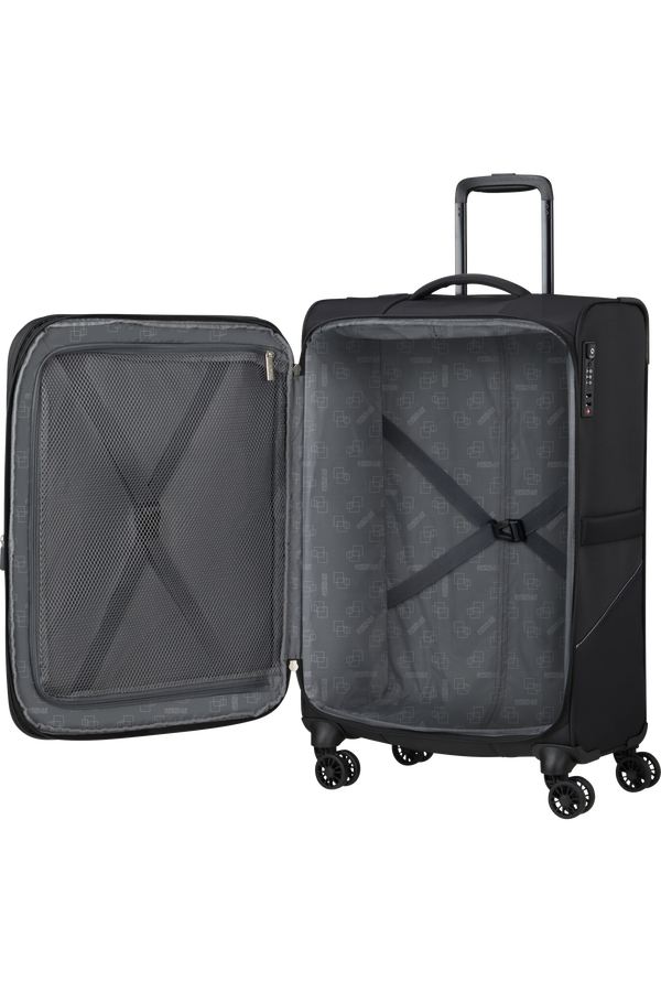 American Tourister SummerRide Spinner M EXP TSA 69cm Černá American Tourister SummerRide Spinner M EXP TSA 69cm Černá
