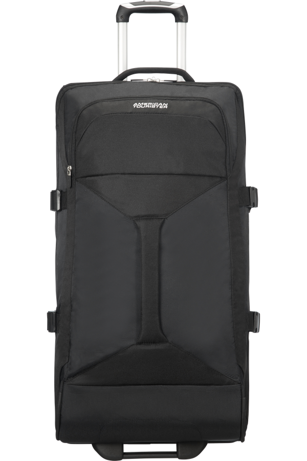American Tourister Sportovní taška s kolečky Road Quest L, plná černá
