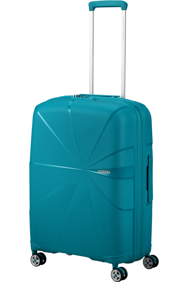 American Tourister Starvibe Spinner Expandable TSA 67cm Verdigris