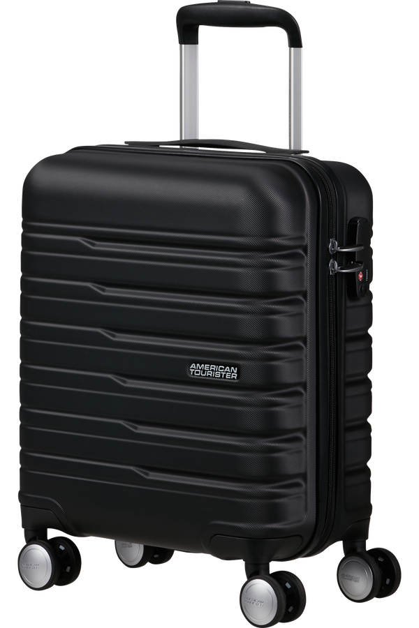 American Tourister Flashline SPINNER UNDERSEATER 45cm  Shadow Black American Tourister Flashline SPINNER UNDERSEATER 45cm  Shadow Black
