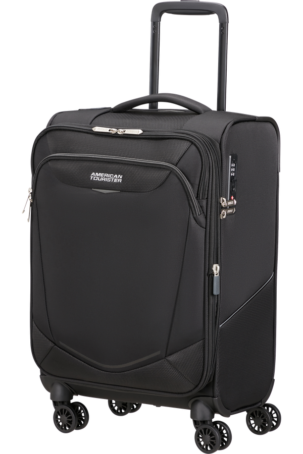 American Tourister SummerRide Spinner Expandable TSA 55cm L35  Černá American Tourister SummerRide Spinner Expandable TSA 55cm L35  Černá