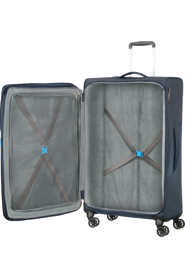 American Tourister Summerfunk Spinner Exp TSA 79cm  N&aacute;mořn&iacute; modr&aacute;